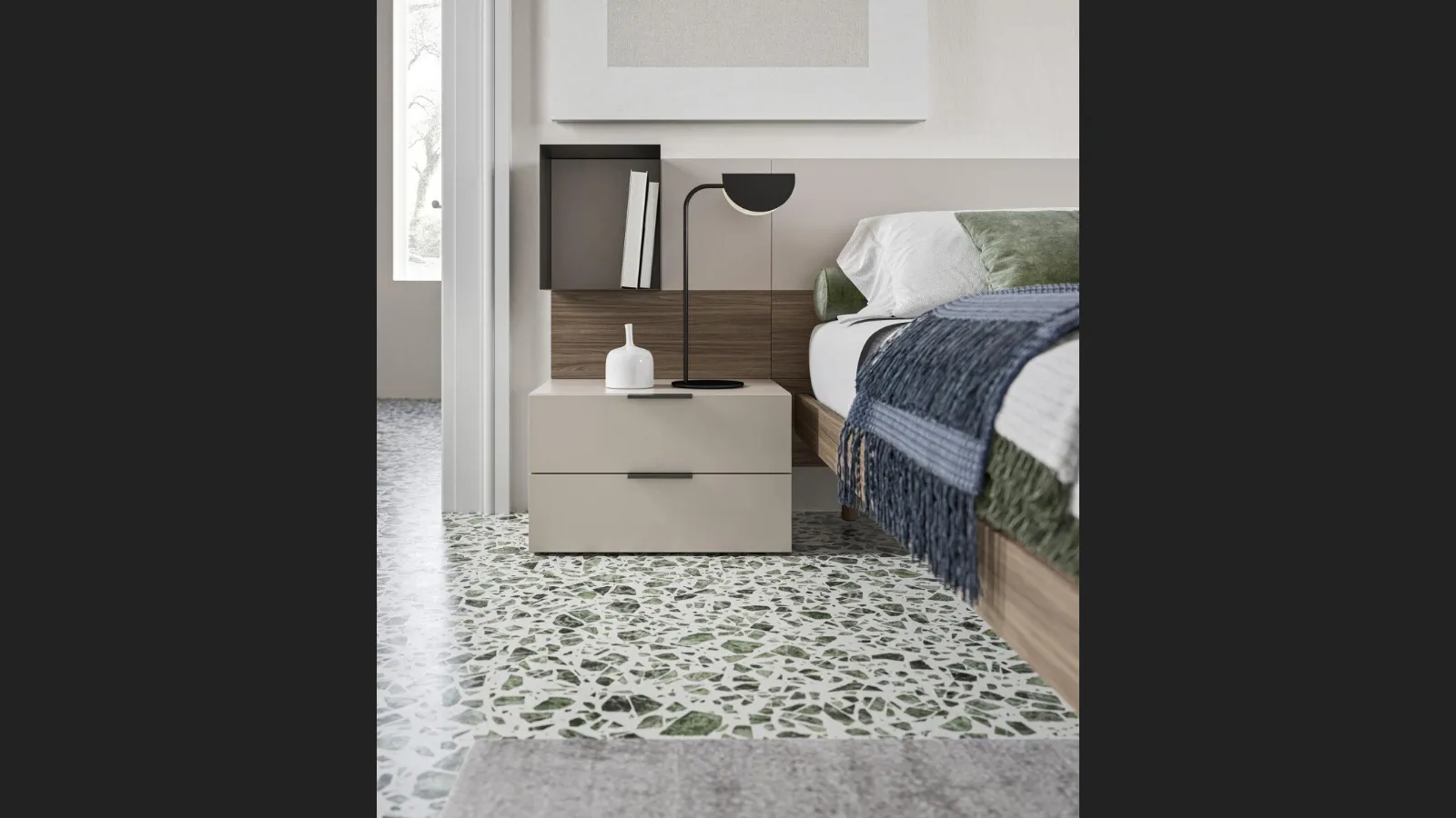 Comodino Virgo di Marka Total Living