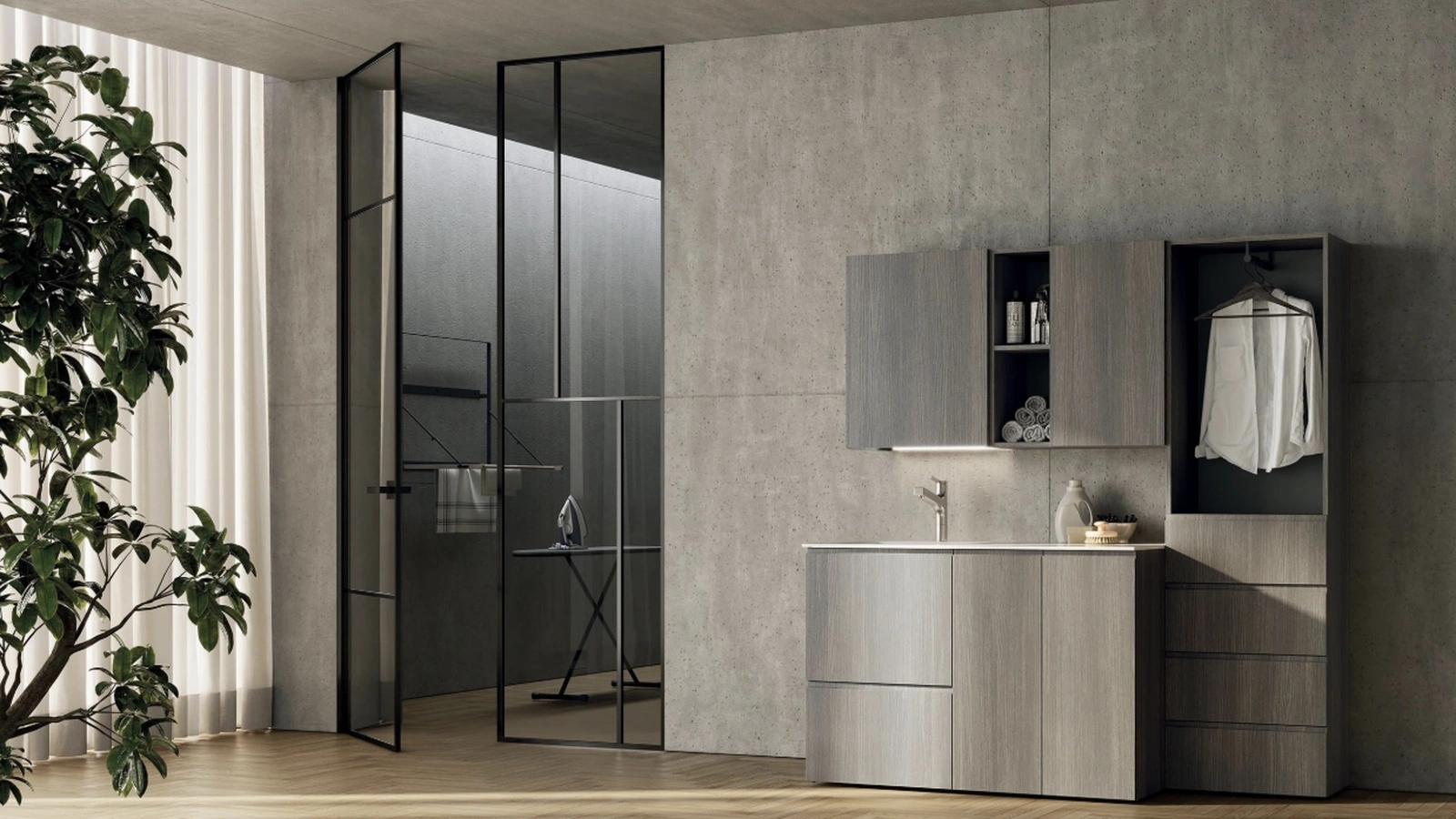 Mobile da Bagno AB+ LG003 di Compab
