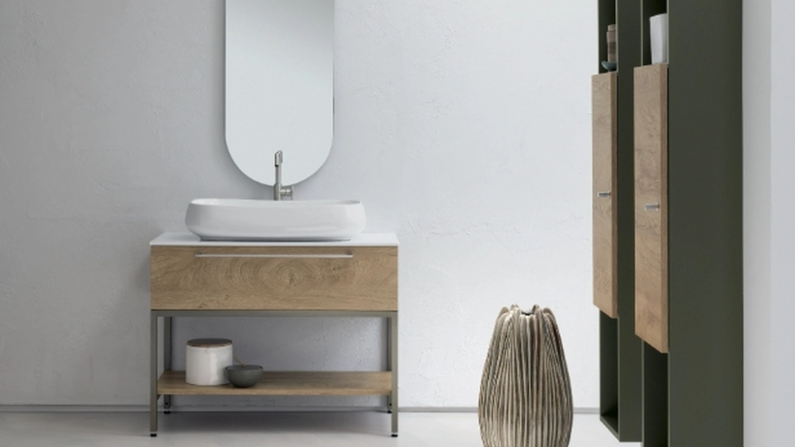 Mobile Bagno da appoggio B201 BD010 di Compab