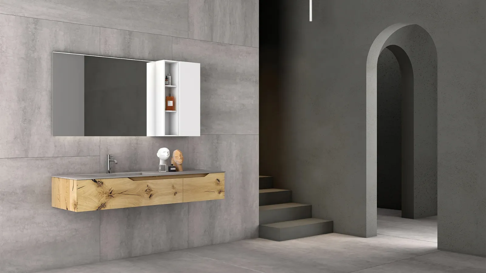 Mobile da Bagno sospeso Rustech RT18 di Arteba
