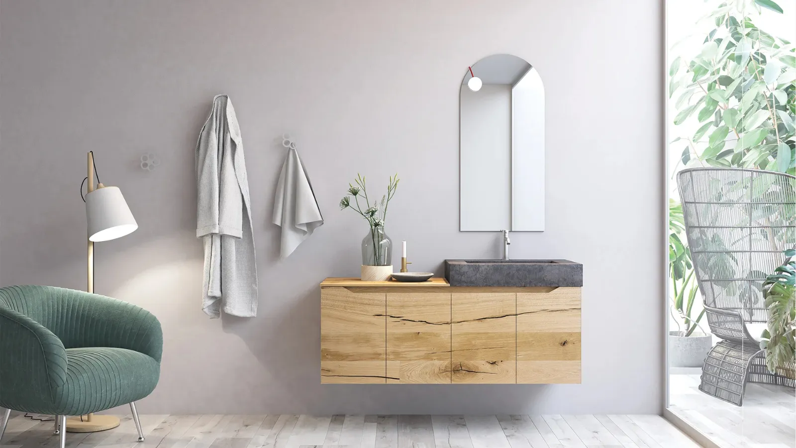 Mobile da Bagno Rustech RT22 di Arteba