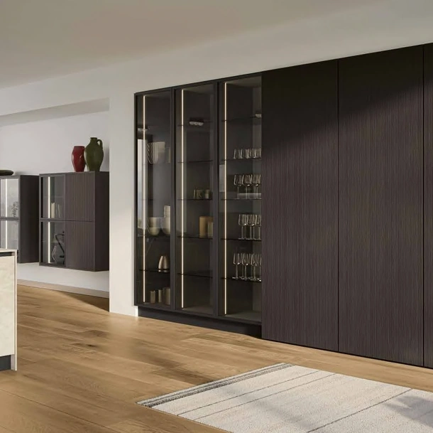 Parete Attrezzata Living MK12-01 di Gentili Cucine
