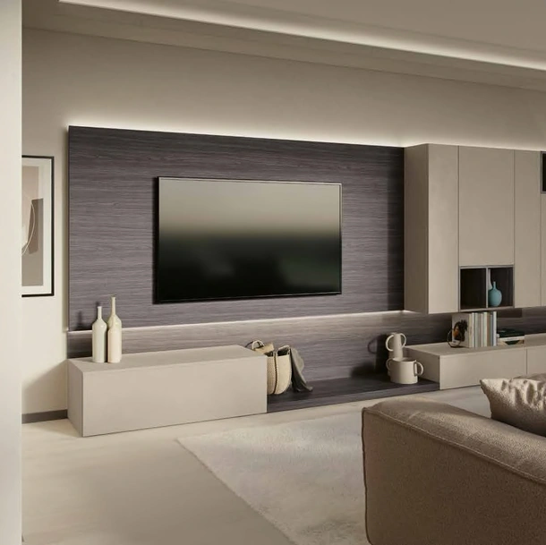 Parete Attrezzata Living MK05 di Gentili Cucine