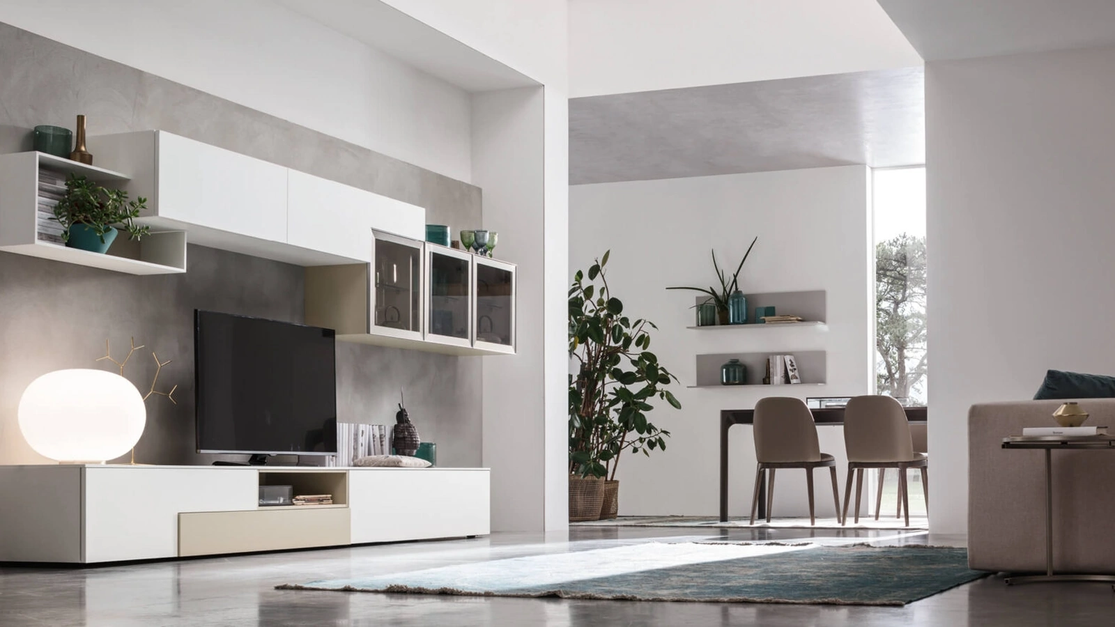 Parete Attrezzata Seta Comp SA2201 di Maronese