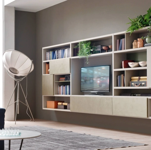 Parete Attrezzata sospesa Sistema Spalla Comp SA2220 di Maronese