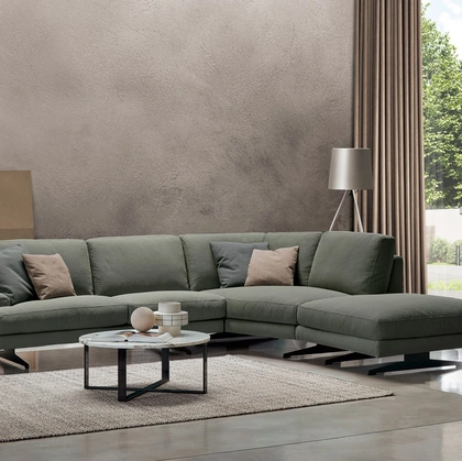 Divano angolare Oxford Top di Rosini Divani