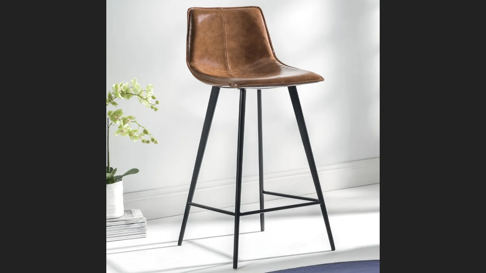 Sgabello Dublin Stool 4 gambe 80 di La Seggiola