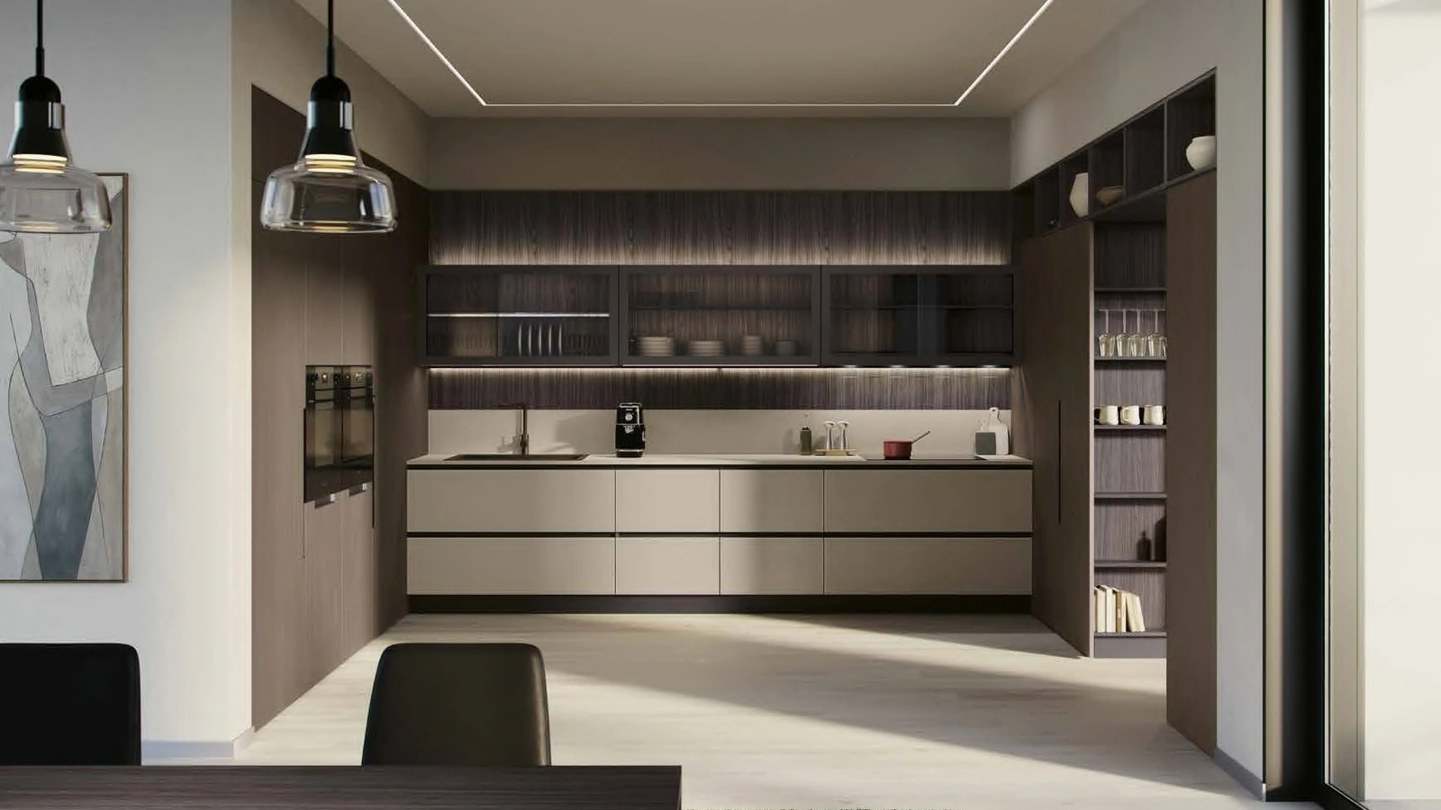 Cucina Moderna angolare MK05 di Gentili Cucine