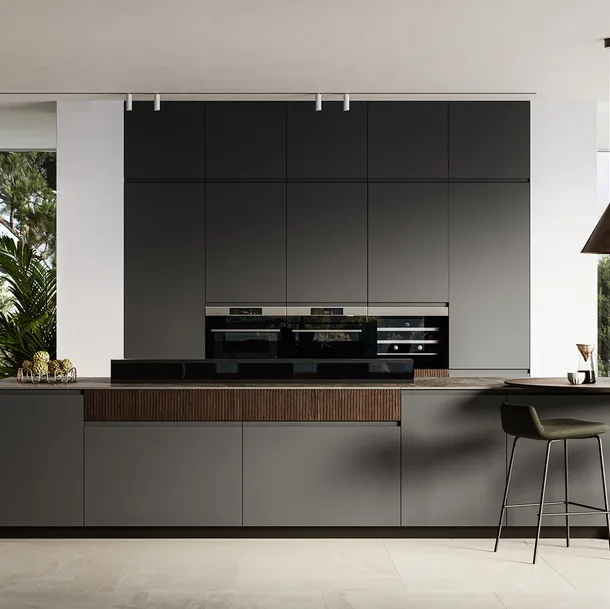 Cucina Moderna in Pet opaco Wega di Arredo3