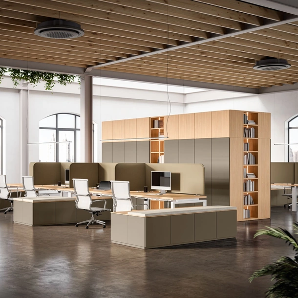 Scrivania Operativa OF110 di Giessegi